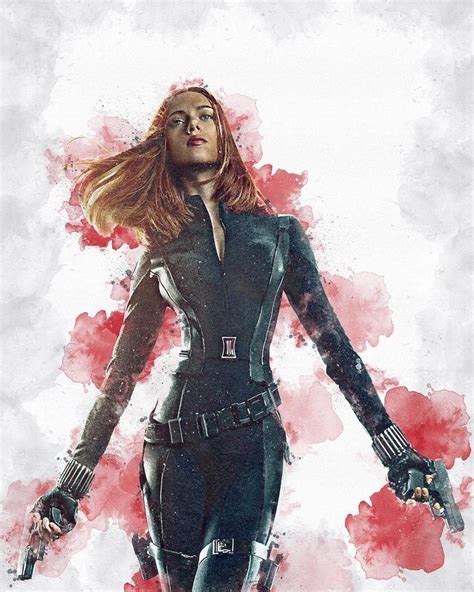 Black Widow Black Widow Digital Marvel Poster Avengers Poster