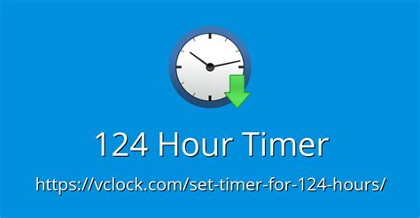 124 Hour Timer Online Timer Countdown