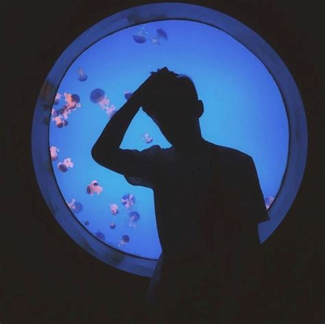 Maybe you would like to learn more about one of these? Cool Blue Anime Boy Aesthetic Pfp - Ring's Art