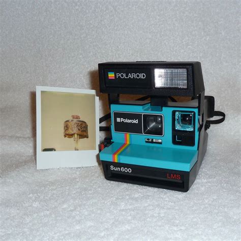 Rainbow Polaroid Sun 600 Cleaned Tested Works Great Etsy Vintage
