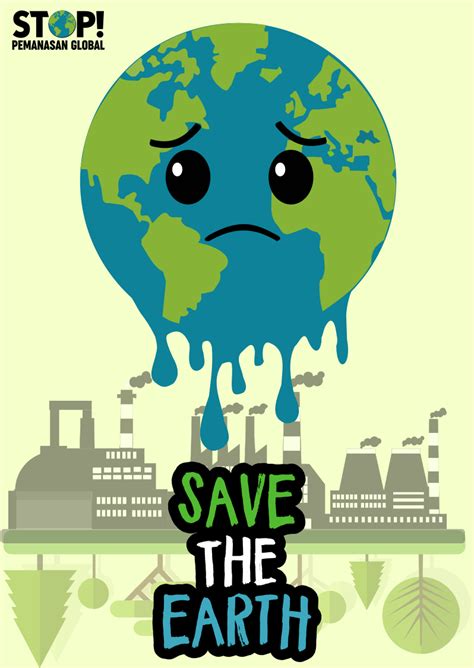Poster Save The Earth R I N A B L O G