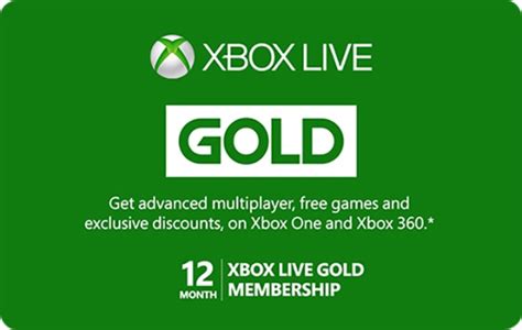 Xbox Live 12 Month Subscription Kroger