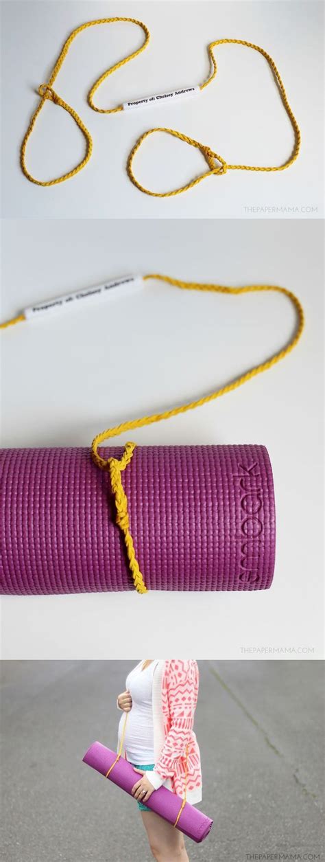 Diy yoga mat sling tutorial. Yoga Mat Strap DIY | Diy bag strap, Yoga bag, Yoga mat bag