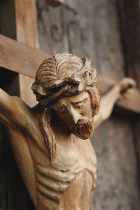 120 Jesus Christ Crucified Ancient Wooden Sculpture Stock Photos Free
