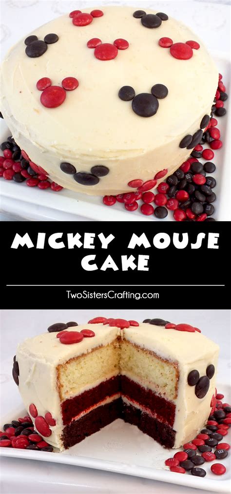 See more ideas about mickey cakes, mickey, mickey mouse cake. Mickey Mouse Cake - Two Sisters