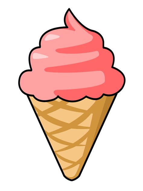 Image Clipartlord Com Exclusive This Cute Cartoon Ice Cream In Cone