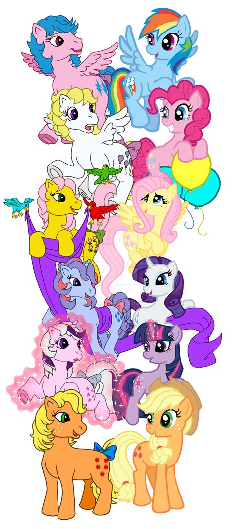 My Little Pony Generations By Dragnmastralex On Deviantart