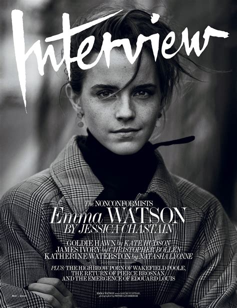 Emma Watson Updates Emma Watson Covers Interview May 2017