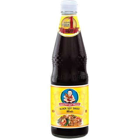 Healthy Boy Black Soy Sauce Yellow Sunlee Europe