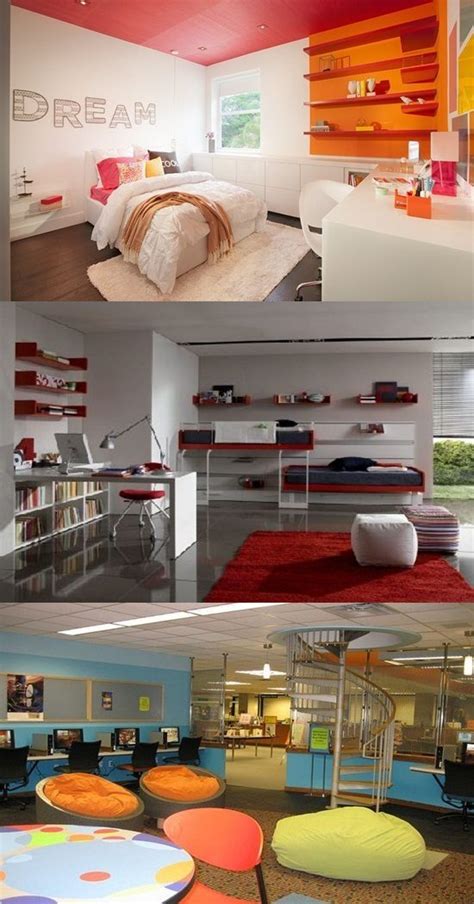 Inspiring Study Area For Your Teenagers Interior Design