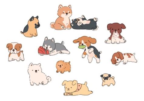 Search images from huge database containing over 1,250,000 drawings. Pin by G(oro Akechi) on aesthetics | Cute dog drawing ...