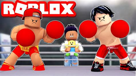 I Tried To Teach My Son How To Fight Roblox Boxing Simulator