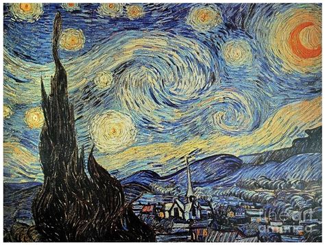 Inexpensive Classic Van Gogh Reproductions Starry Night Art Print On