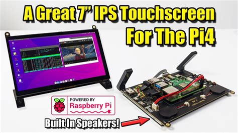 This Is A Great 7 Inch Ips Touchscreen For The Raspberry Pi 4 Youtube