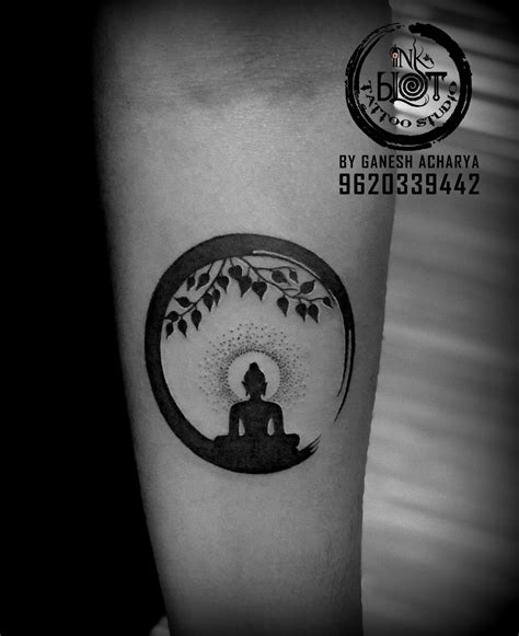 Buddha Tattoo Custom Design Done By Ganesh Acharya Contact 9620339442