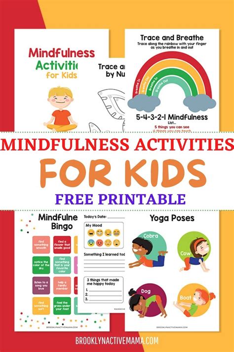 Printable Planner Free Printables Mindfulness Activities Yoga Poses