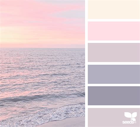 Heavenly Hues Color Palette Design Design Seeds Color Schemes Colour Palettes