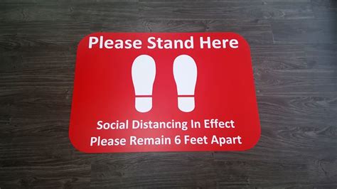 Social Distancing Signs Signs By Tomorrow