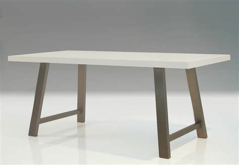 Your clients and customers will be impressed. White Lacquer & Brushed Aluminum Premium Modern 71 ...