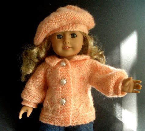 beginner level knitting pattern for american girl 18 inch doll etsy doll clothes american