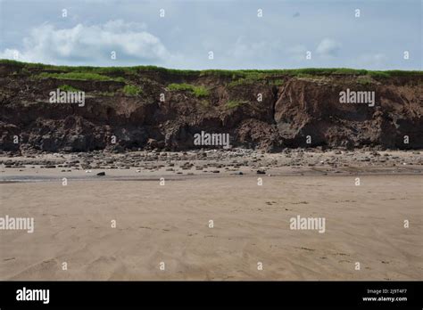 Cliffs Coastal Erosion Yorkshire Coast Holderness Stock Photo Alamy