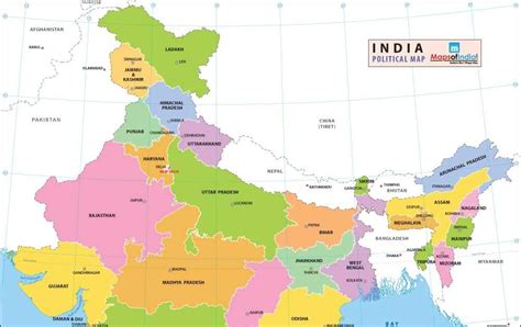 Images Of Political Map Of India