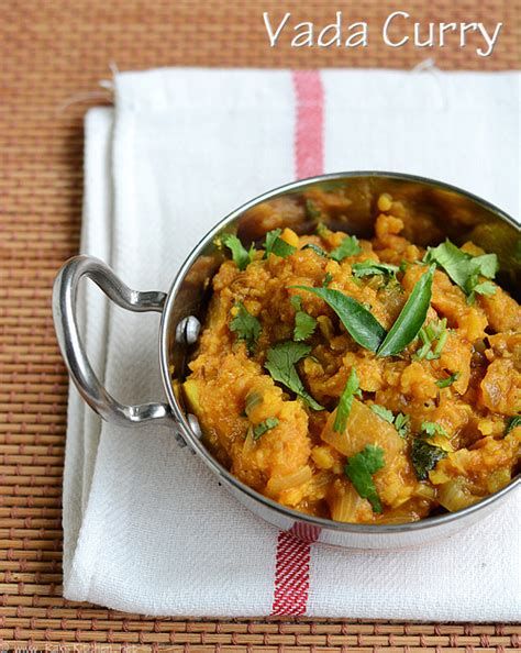 Maybe you would like to learn more about one of these? Vada curry recipe | Side dish for idli dosa - Raks Kitchen