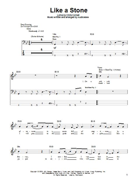 Bm7(11) c to the gods and the angels. Like A Stone | Sheet Music Direct