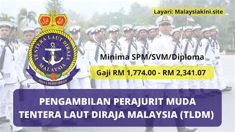 Pengambilan Perajurit Muda Tentera Laut Diraja Malaysia Tldm