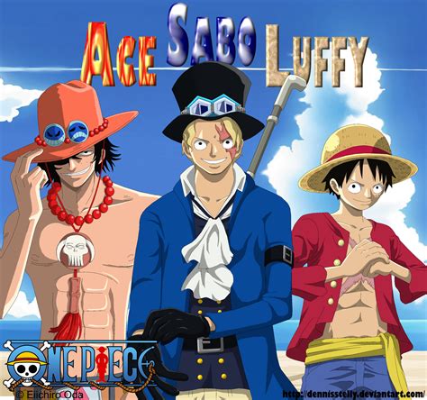 صور لوفيandايسandسابو من انمي ون بيس Hd Anime World Ace Sabo Luffy