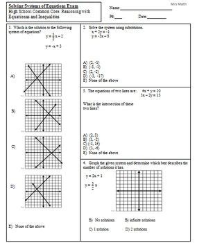 Graphing and substitution worksheet answers graphing vs substitution worksheet graphing inequalities in two variables worksheet answers pdf tax worksheet answers darius dilemma worksheet answers microscope basics worksheet answers biozone international worksheet. Solve Systems by Graphing, Substitution, & Elimination ...