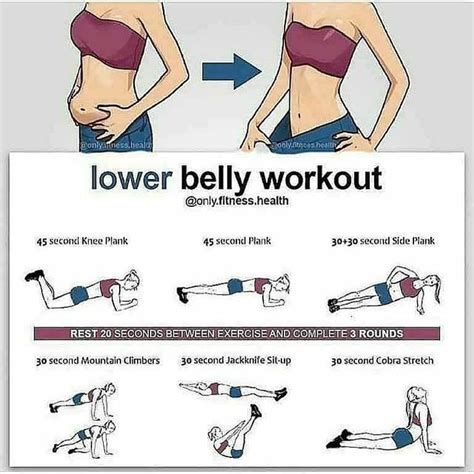 Pin On Rutinas Lower Belly Workout Belly Workout Lower Belly