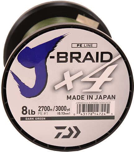 Daiwa J Braid X Braided Line Yards Lbs Tested