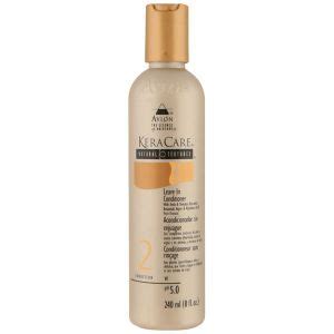 Produces shine and softens hair. KeraCare Natural Textures Leave In Conditioner 240ml (With ...