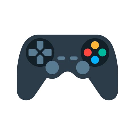 Modern Flat Design Of Gamepad Or Joystick Icon For Web 2522478 Vector