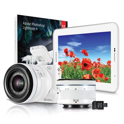 Samsung Nx1100 203mp Compact Camera And Samsung Galaxy Tab 2 70 Tablet