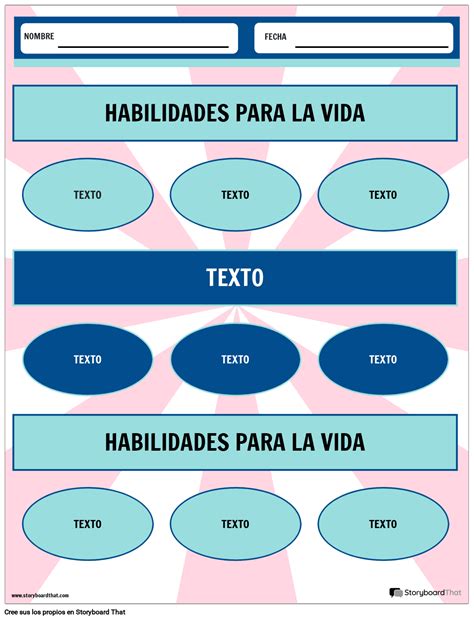 Hojas De Trabajo De Habilidades Para La Vida Storyboard That