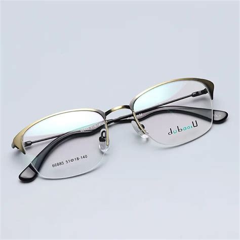 Buy Metal Prescription Glasses Men Myopia Photochromic Progressive Anti Blue