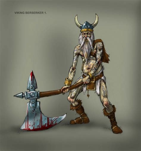 Image Concept Art Of Viking Berserker Painkiller Wiki Fandom