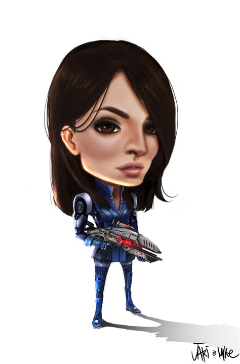 Mass Effect Ashley Chibi By We Chibi On Deviantart