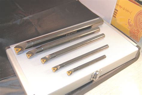 Set Of 5 Stfcr Type Indexable Carbide Lathe Boring Tools Chronos