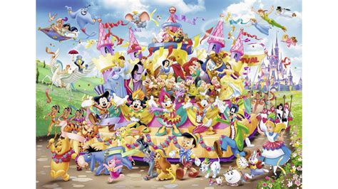Ravensburger Disney 1000 Piece Carnival Characters Puzzle Harvey Norman