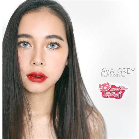 Kitty Kawaii Ava Gray สายตาปกติ Shopee Thailand