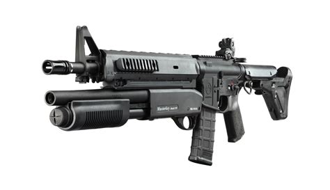 Gandp Magpul M4 Moe Battle Rifle Mit M870 Masterkey Shotgun S Aeg 6mm