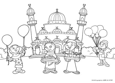 Islamic Coloring Pages Coloring Pages