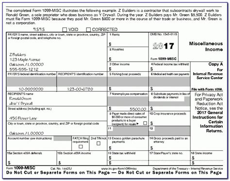 Irs Fillable Forms 1099 Printable Forms Free Online