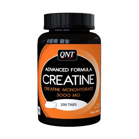 Creatine Monohydrate 200 Tabs Qnt1040