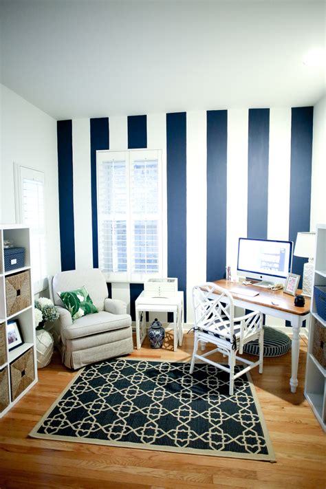 We have an extensive collection of amazing background images carefully chosen by our community. Navy Striped Wall - Kelly in the City