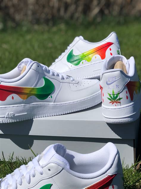 New custom nike air force 1 custom af1 reverse black and white swoosh. air force 1 custom