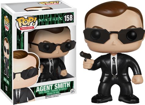 The Matrix - Agent Smith Pop! Vinyl Figure | Pop vinyl figures, Vinyl figures, Neo pop